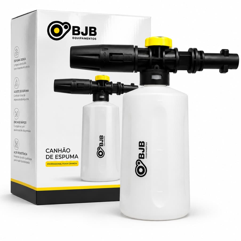 Snow Foam Canhão de Espuma 500ml  Compativel com Lavadora de Alta Pressão Karcher K1 K2 K3 K4 K5