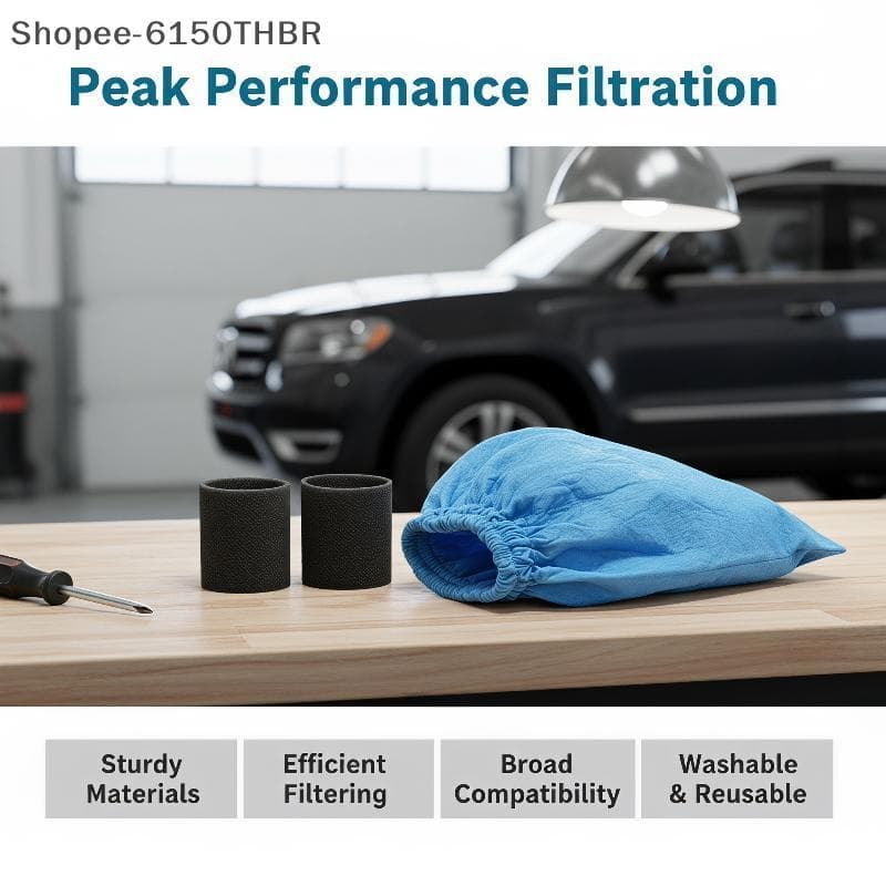[VJ] Sacos De Filtro De Vácuo Substituição Espuma Seca E Úmida Para Aspiradores De Pó Karcher MV1 WD1 WD2 WD3 Uso Domést