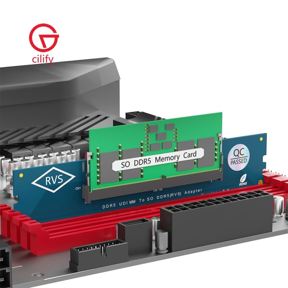 DDR5 SO-DIMM Gaming Laptop Módulo De Memória RAM Conversor De Cartão DDR5 Adaptador Para De Mesa