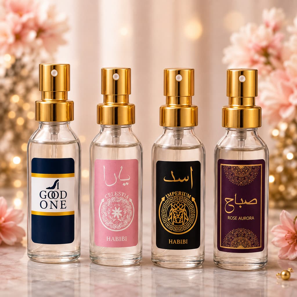 Mini Perfume Árabe 15ml - Habibi | Luxo, Elegância Alta fixação