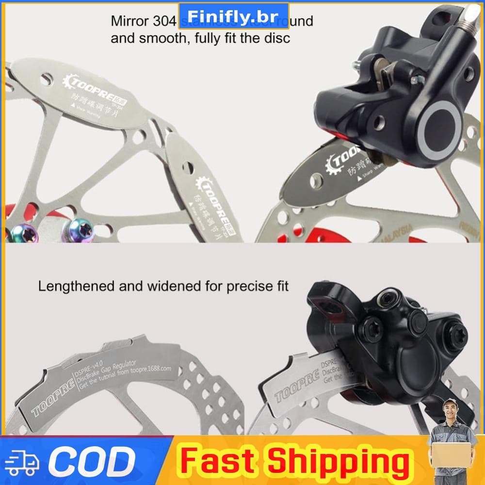 Pastilha De Freio A Disco De Bicicleta , Ferramenta De Ajuste De Rotor , Assistente De Montagem , Kit De Reparo
