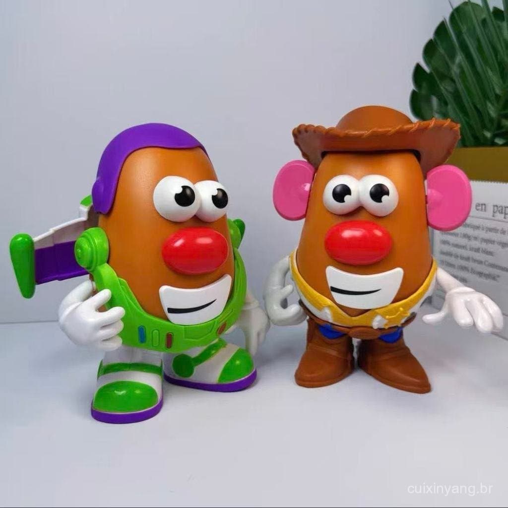 Brinquedos nos EUA!História de brinquedo Sr. Cabeça de ovo Sr. Casal Sr. Sra. Enfeites de bonecos de batata