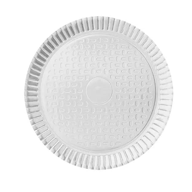 5 Uni. Prato Plastificado Branco N1 16cm