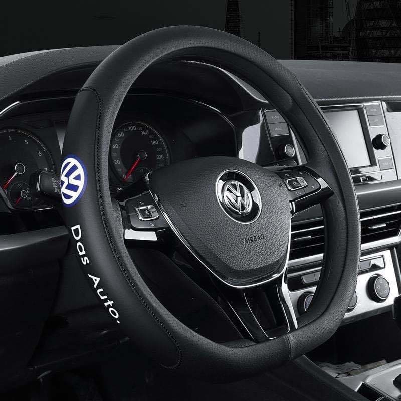 Novo item: Capa para Volante de Carro para Volkswagen VW Beetle Golf Jetta Passat Polo Tiguan Scirocco Vento Phaeton Bor