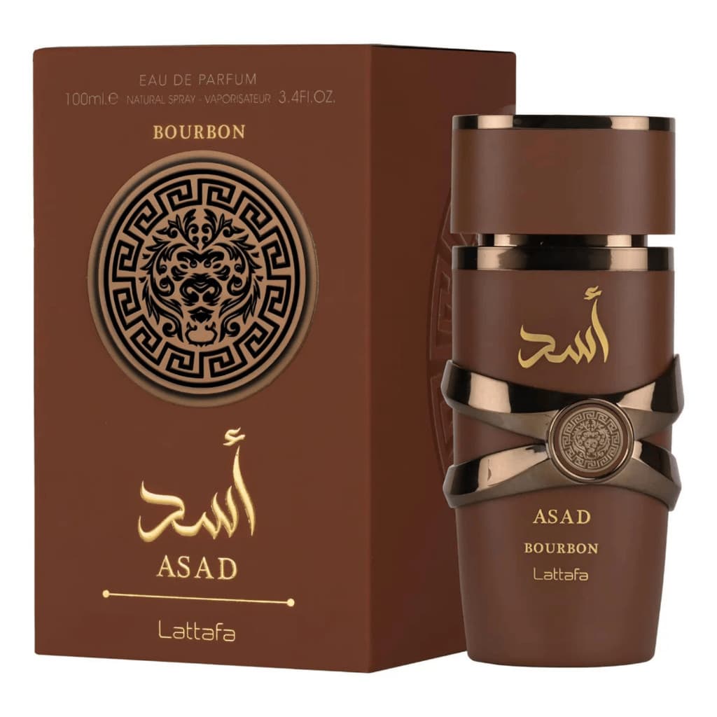 Perfume Asad Bourbon Marrom Árabe 100ml Masculino  Fragancia