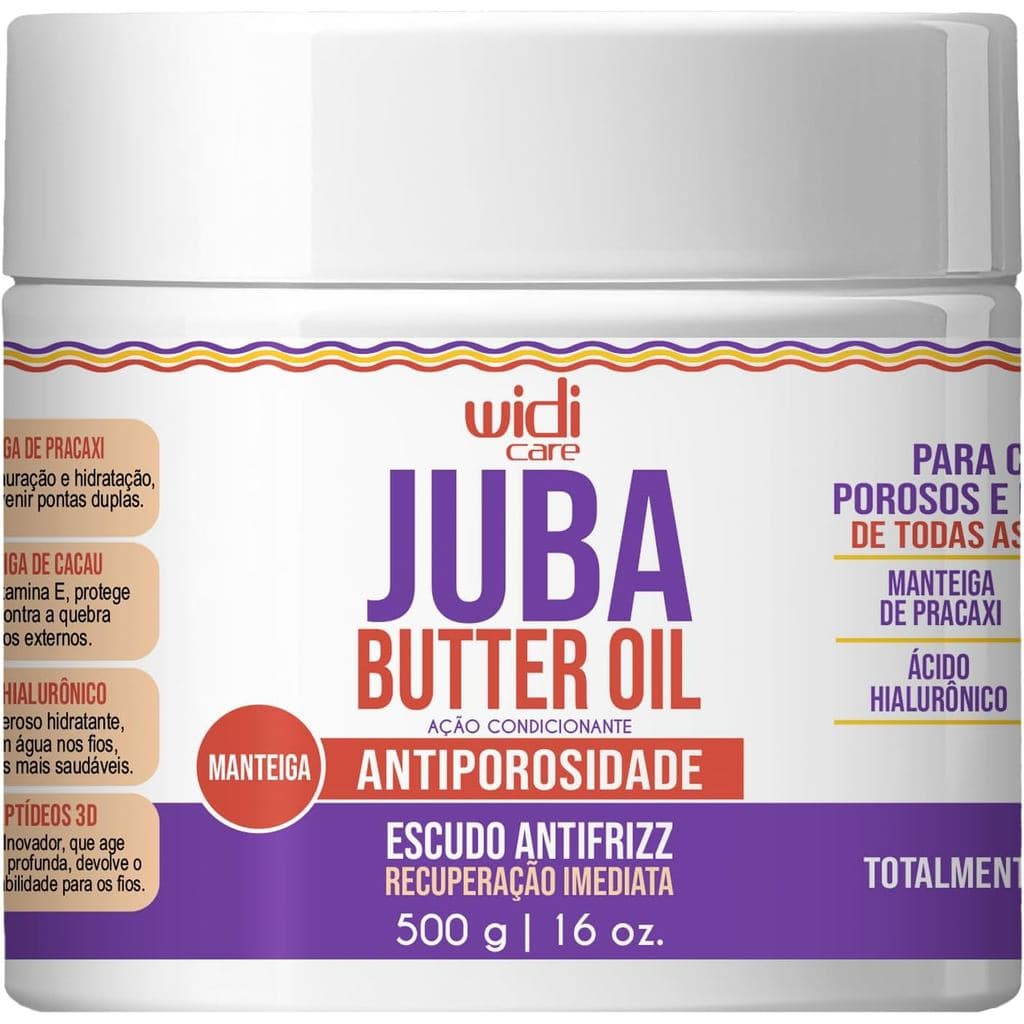 Manteiga Anti-Porosidade - Widi Care Juba 500g