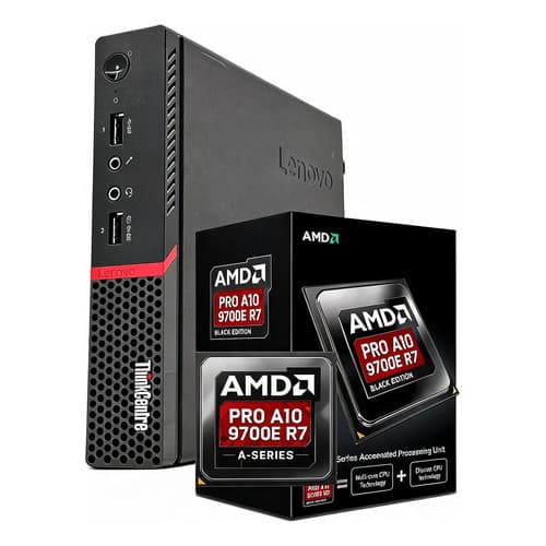 Mini Pc Lenovo Thinkcentre Amd Pro 8gb Ram 240gb Ssd 127/220 127/220v