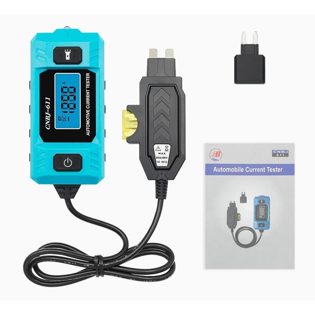 Testador De Corrente De Fusível De Lâmina led Automotivo