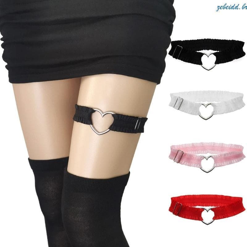 Ligas de renda Zebeidd, adequadas para trajes elegantes de festa e role-playing 7NG3