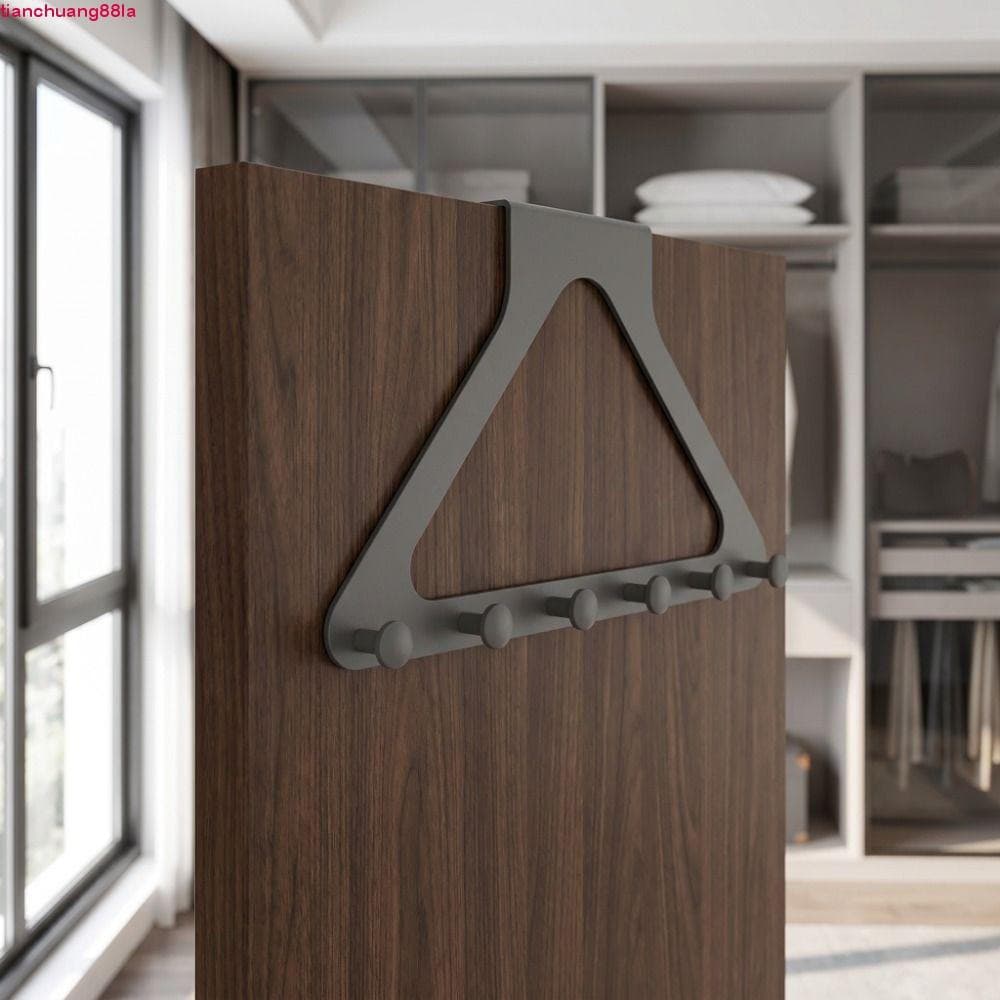 Ganchos De Cabide De Porta TIANCHUANG , Roupas De Design Sem Rastros Triangulares , Gancho De Armazenamento Perfuração