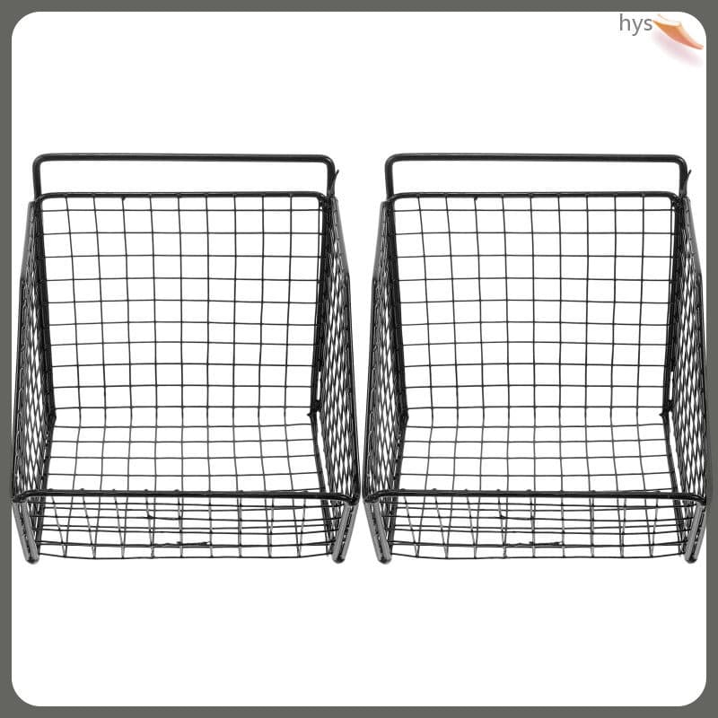 🍳 1Conjunto Organizador De Parede Para Frutas E Vegetais Preto