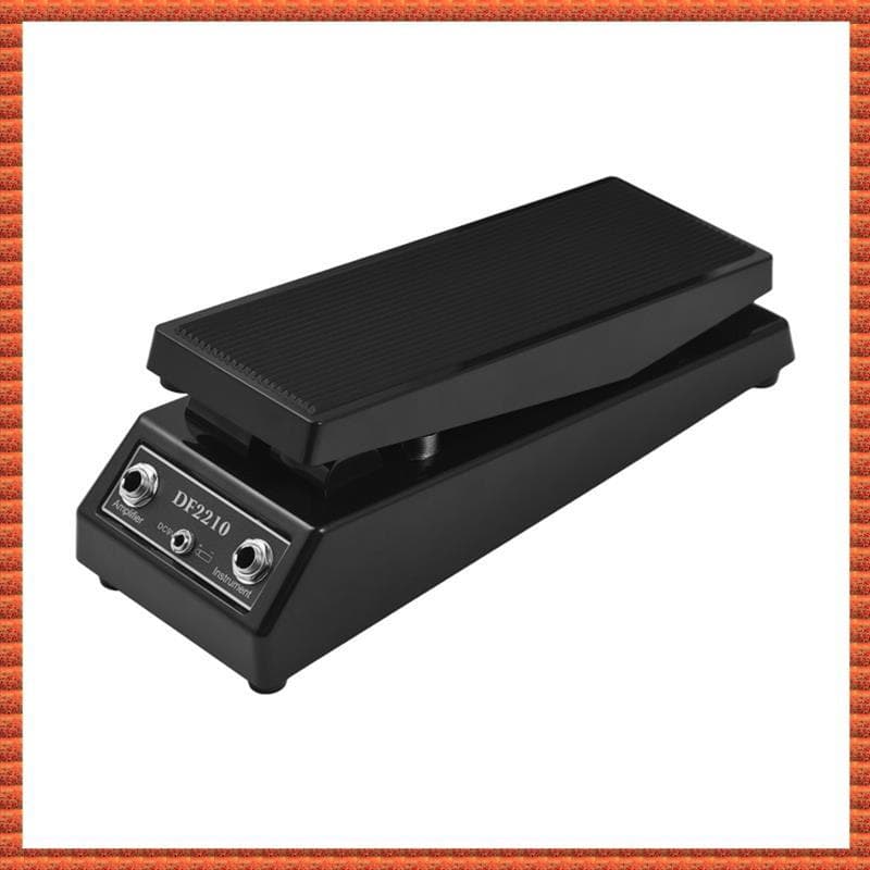 (Zac) Pedal De Guitarra Profissional-Efeitos Wah E Volume , Tomadas De 6.35 Mm , Peças Elétrica Com Design Antiderrapant