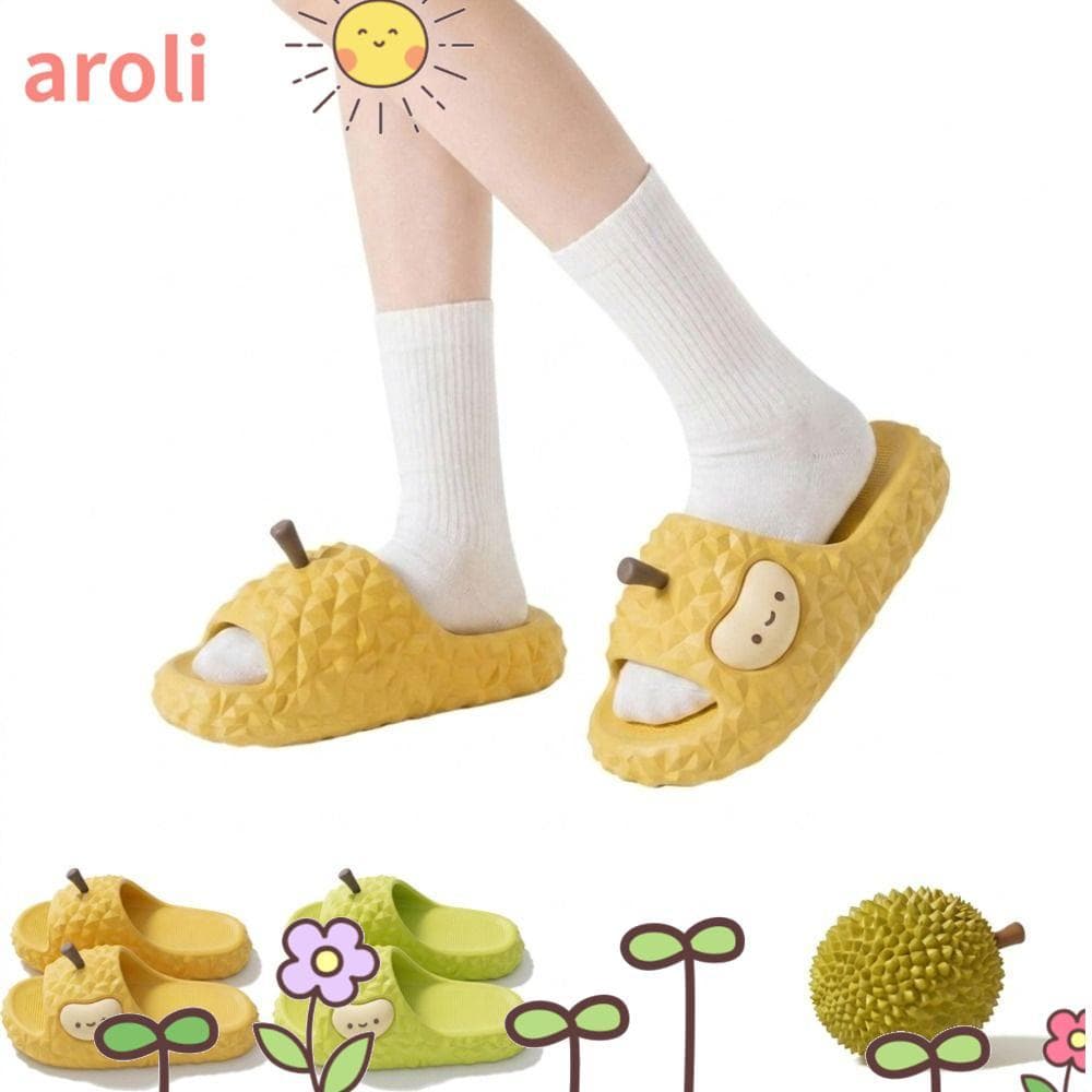 Chinelos AROLI Durian Em Forma De EVA , Mules Impermeáveis , Femininos Antiderrapantes Com Sola Grossa E Fundo Macio