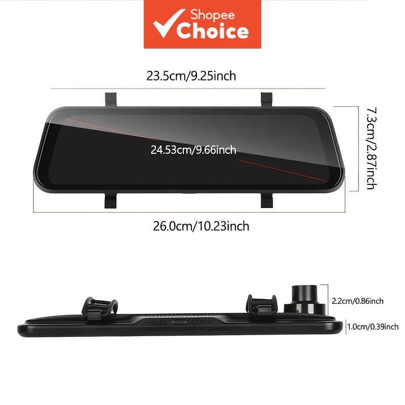 Pionray Smart 4k Dual-lens Dash Cam Frente Traseira Adas WIFI Gps Visão Noturna Estacionamento Dvr