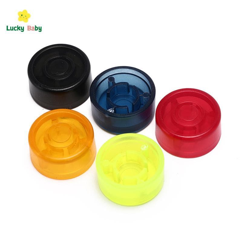 [Luckybaby-t] 5 Peças Protetor De Pára-Choques De Plástico Colorido Para pedal De Efeito De Guitarra Bons Produtos