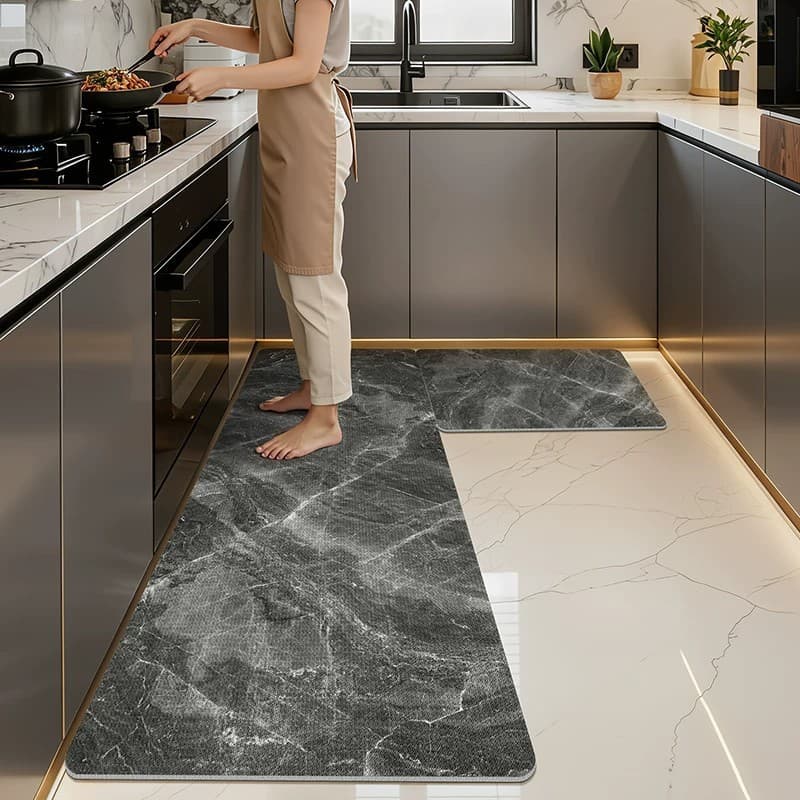 Japonês coreano simples High-End cozinha tapete doméstico absorvente de água óleo-Pro