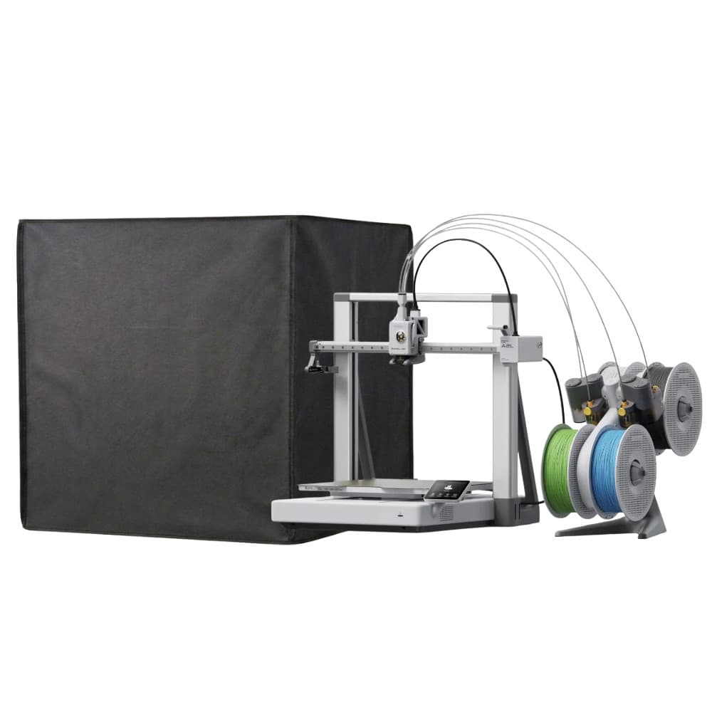 Capa Impressora 3d Bambu Lab A2l + Ams Lite Forrada Impermeavel Anti Poeira