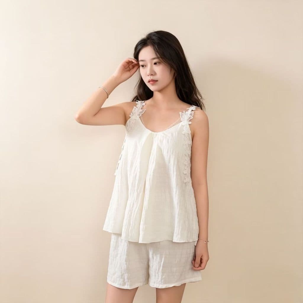 Pijama feminino doce feminino estilingue beleza feminino doce feminino estilingue Shorts