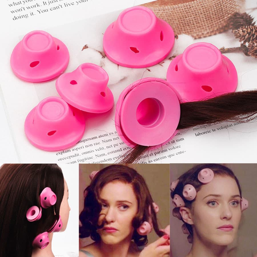 Rolo Modelador De Cabelo De Silicone Cachos Perfeitos