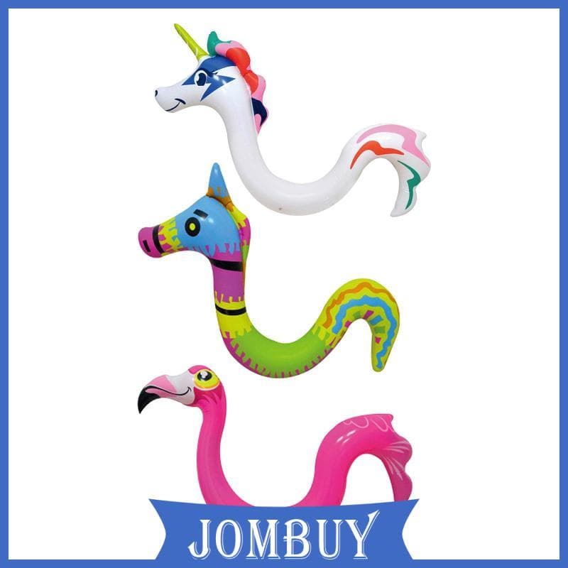 [Jombuy] Macarrão Flutuante Inflável Portátil De Desenho Animado Para Piscina Interno E Externo