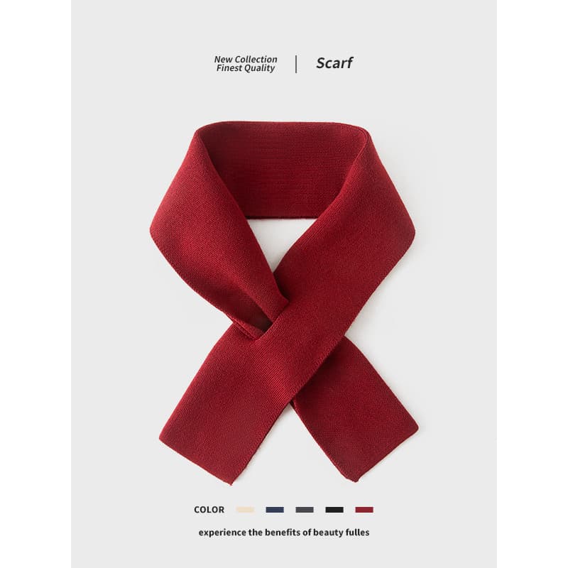 Outono inverno novo estilo cachecol pescoço cachecol masculino cor sólida simples All-Match cachecol quente masculino ca