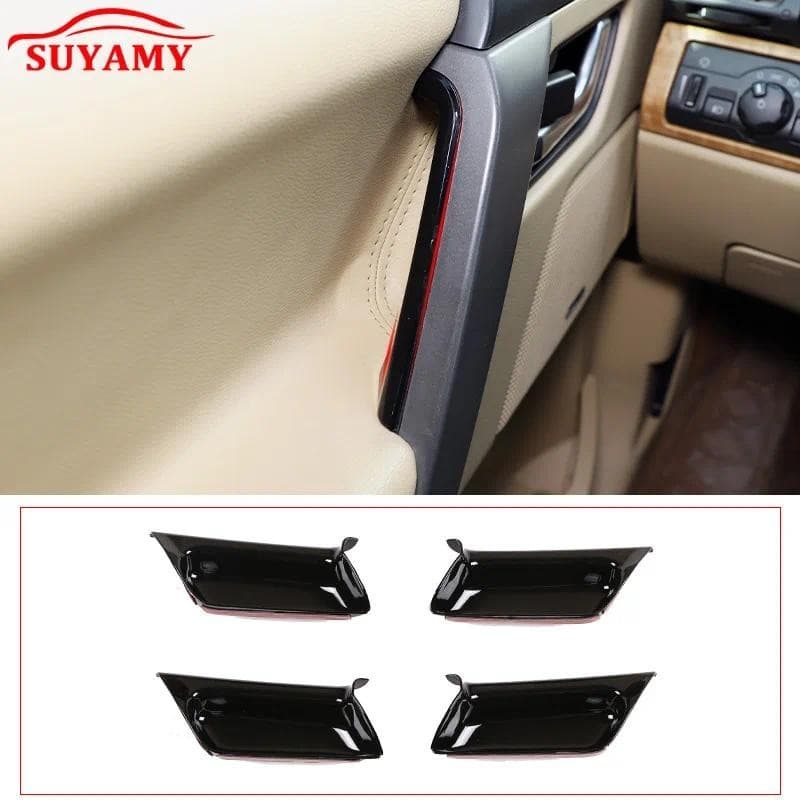 Lado Esquerdo Direito Interior Do Carro Maçaneta Da Porta Placa Capa Decorativa Para Land Rover Freelander 2 2007-2015 A