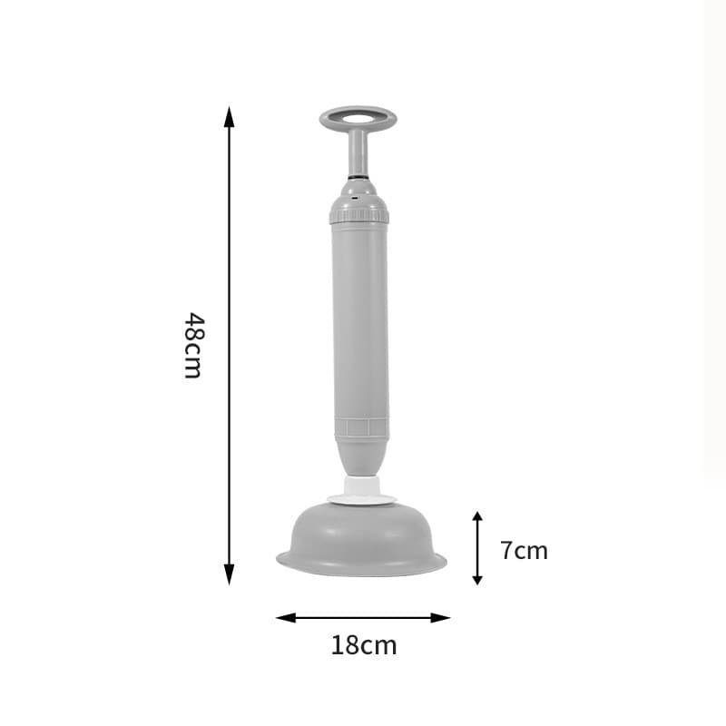 Draga de sucção de vaso sanitário de alta pressão, pá de passagem de canhão, ferramenta útil de sucção de pele, extrator