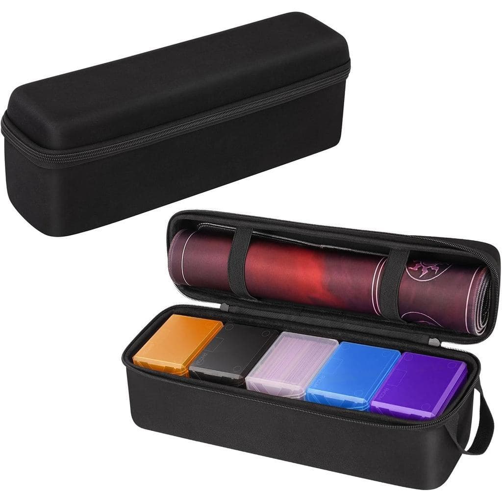 Conjunto De Caixa De Armazenamento De Deck De Cartão , Transporte De EVA De Casca Dura De Jogo De Cartas Com 5 Caixas De