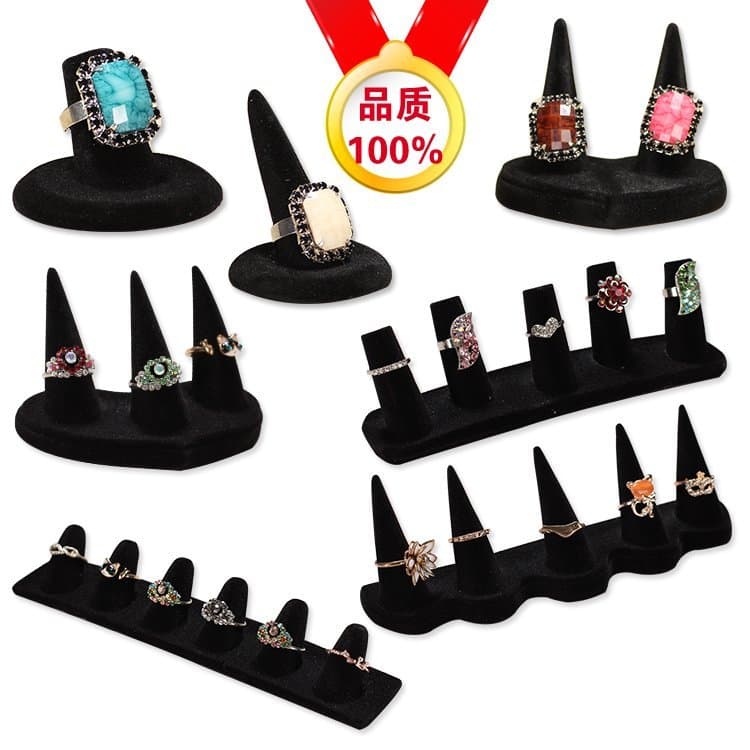 Versão coreana reunindo resina anel rack jóias rack contador de jóias decoração Display anel titular adereços rack de ar