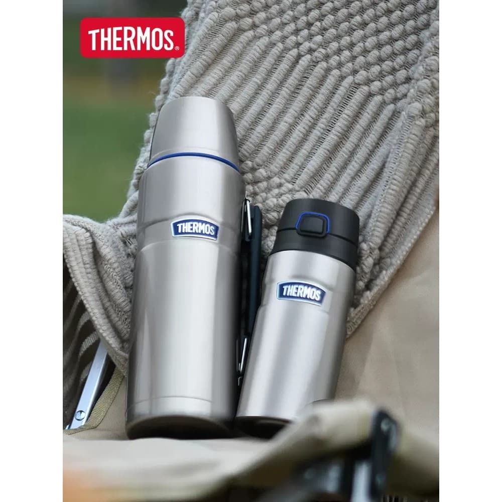 Garrafa térmica copo pote viagem acampamento conjunto armazenamento frio acompanhando xícara de café série TSK2