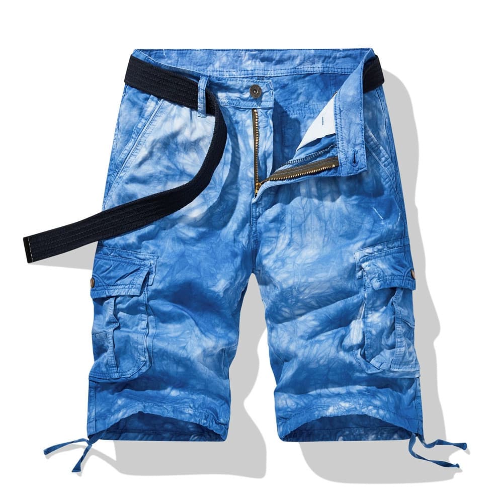 [Novos produtos] Shorts gerais para produtos acima do ano, calças médias camufladas, calças casuais Plus Size, calças de