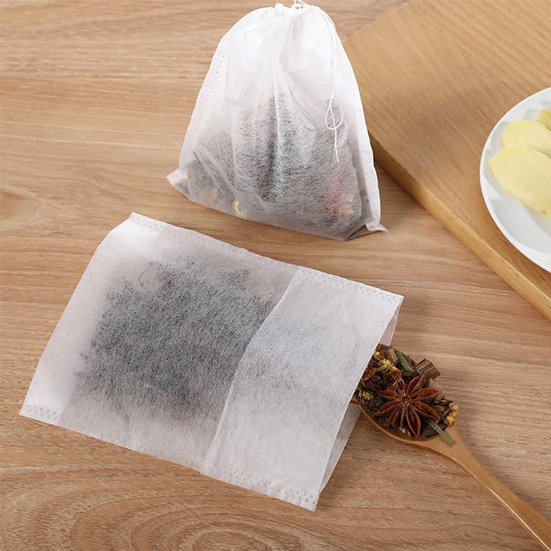 Saco de Material refogado carne de porco cozida sabor refogado descartável grande tecido não tecido saco de especiarias