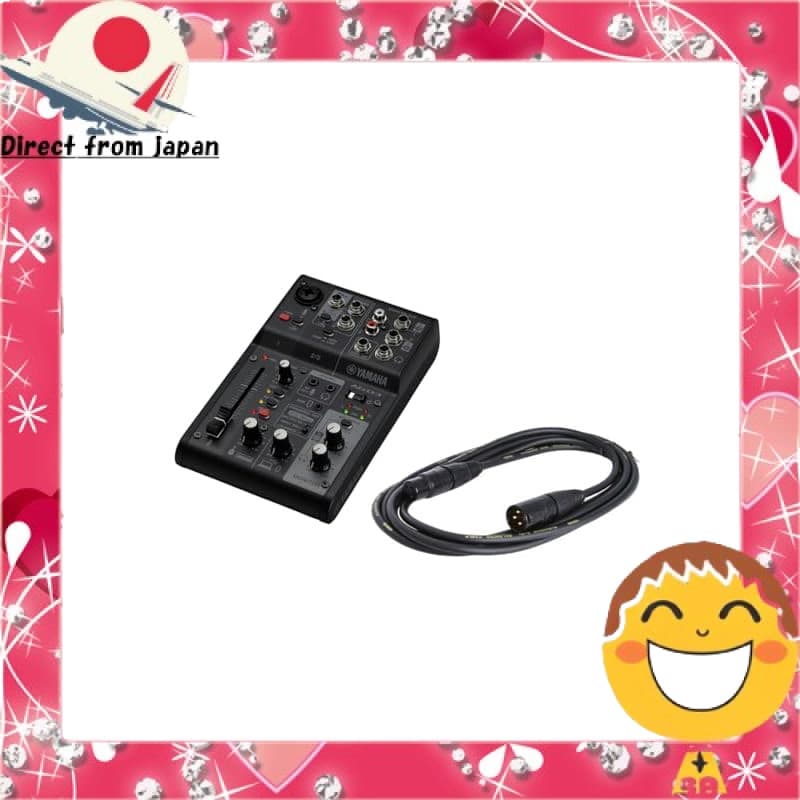 YAMAHA Live Streaming Mixer Audio Interface 3-Channel AG03MK2
YAMAHA Live Streaming Mixer Audio Interface 3-Channel AG03