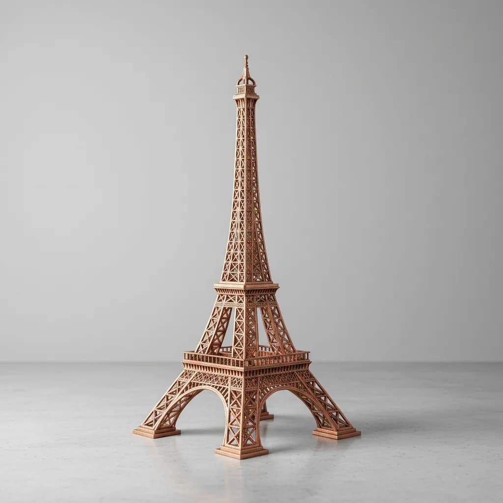 Escultura Decorativa Da Torre Eiffel