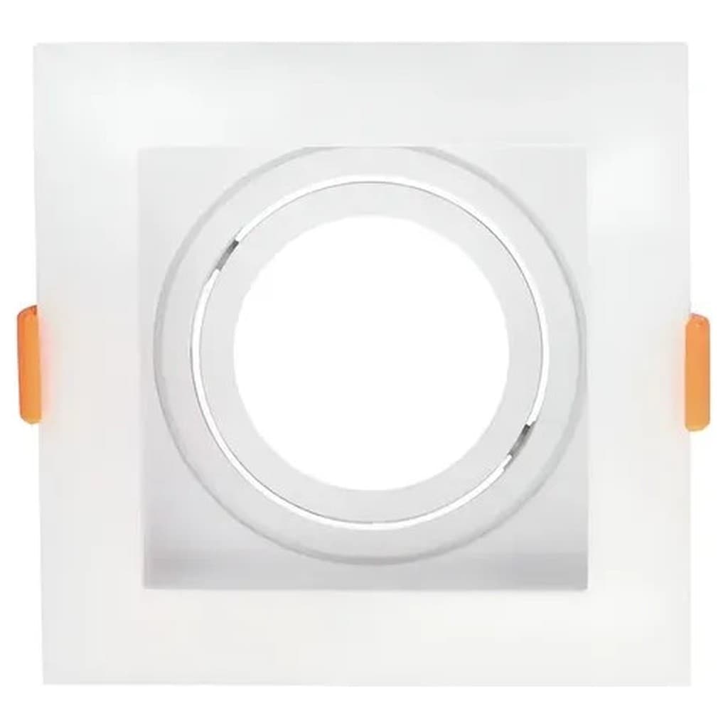 Spot Embutir Orbital PC MR16 GU10 Branco Bronzearte Lumi-Lar Policarbonato Luminária Teto Embutida