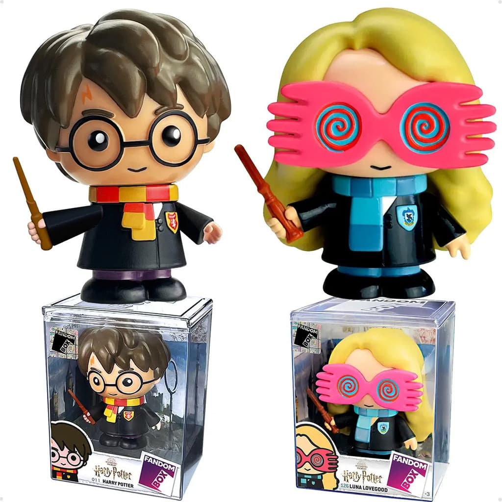 Kit Coleção Fandom Box Harry Potter E Luna Lovegood