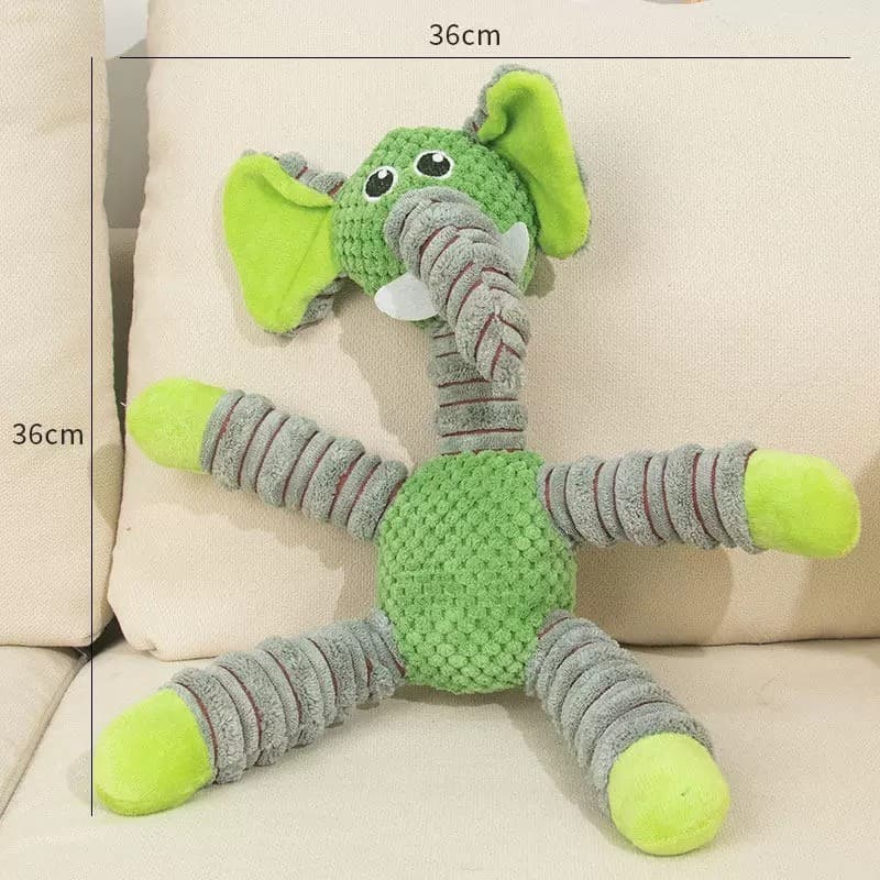 [Estoque de limpeza] Frete grátis mais de 3 peças brinquedo com som boneca de pelúcia interativa acompanhando apito de i