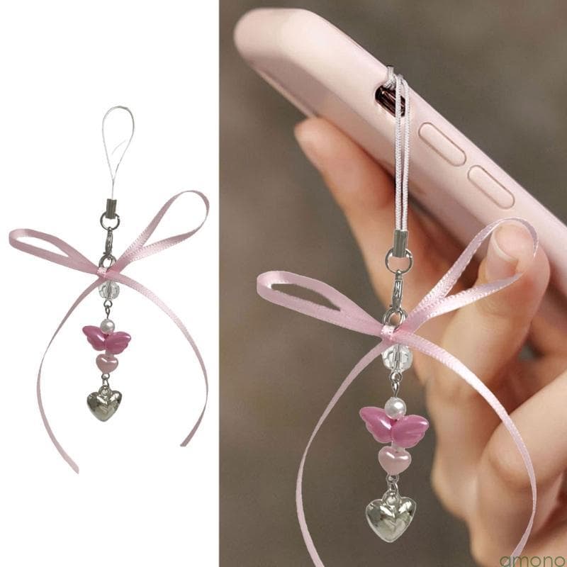 Amuleto Elegante Do Telefone Coração Da Asa Anjo Amon Laço Prata Para Meninas