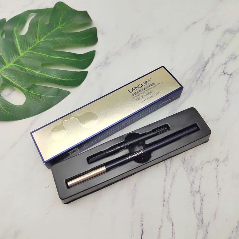 [Lancer] Lápis de sobrancelha tridimensional com nuvem fluida natural à prova de suor à prova d'água desenho de sobrance