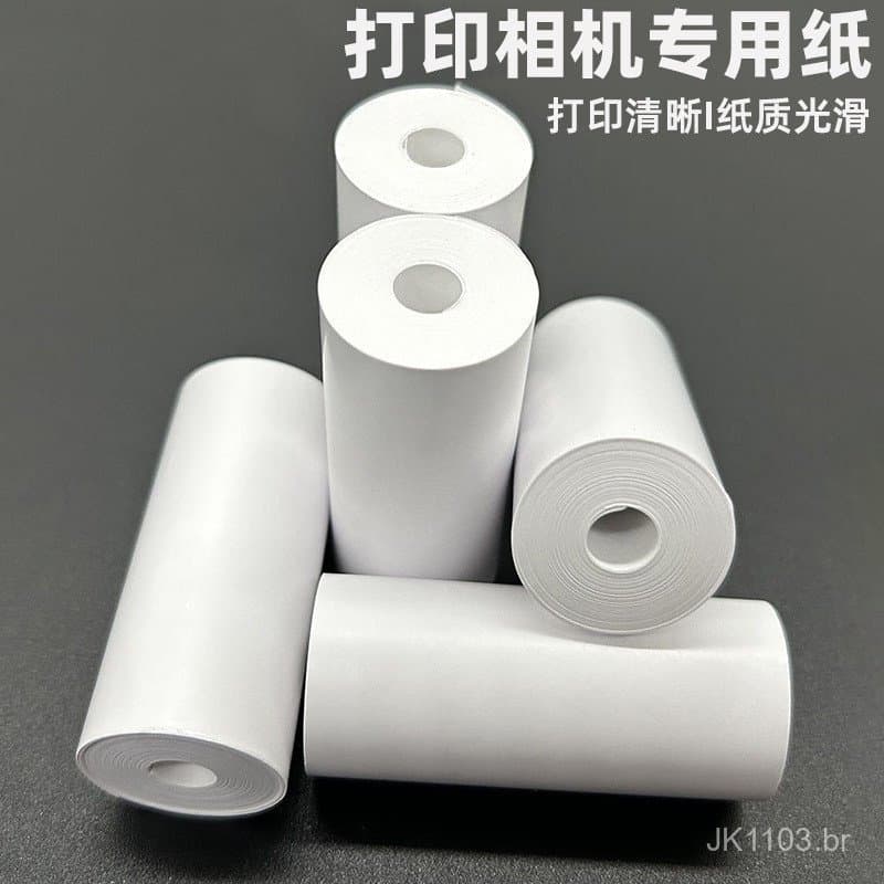 Papel à prova de água, óleo e poeira 57×30 para câmeras de impressão infantil, papel de impressão térmica 5725, mantém a