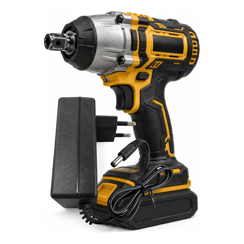 Carregador Fonte Bateria 21v Para Chave Impacto Hagra