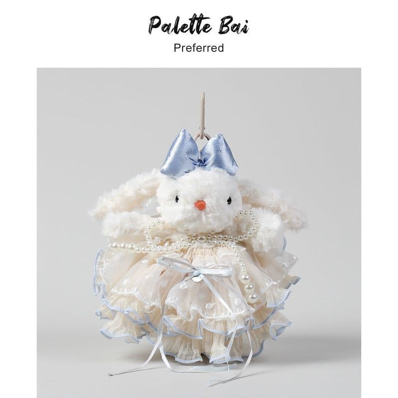 Original bonito Lop-Eared coelho saco pingente High-End gaze saia Bonnie coelho saco de escola ornamentos bonecas de pel