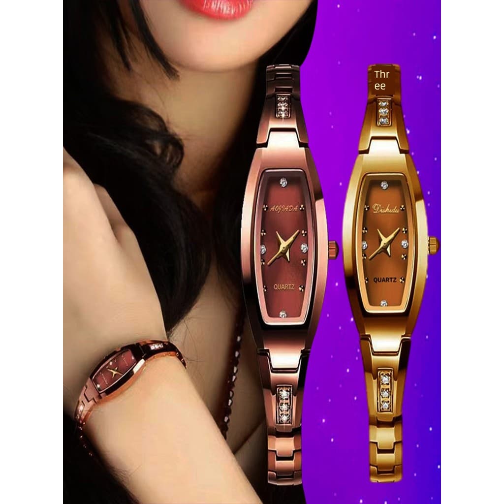 relogio feminino relogio feminino pequeno Relógio feminino estudante luz luxo nicho High-End sentir pequeno requintado p