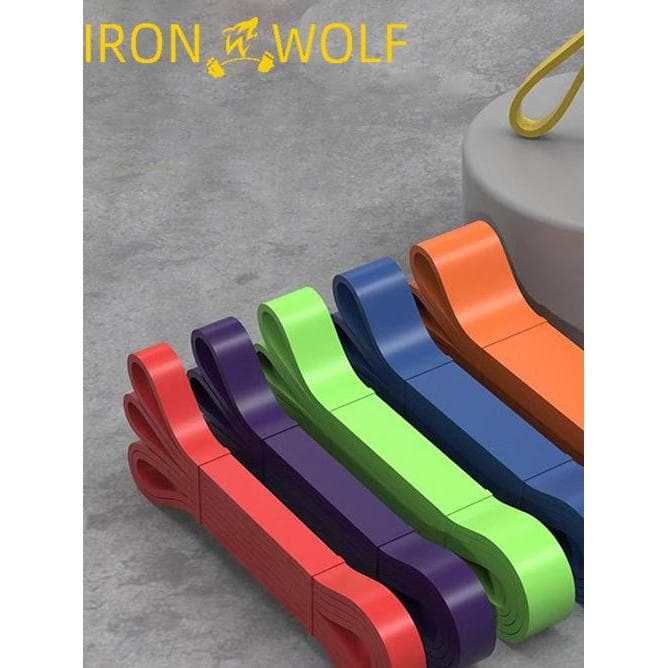 Faixa elástica de látex, tensor de treinamento de força Fitness doméstico, anel grosso, faixa de tensão auxiliar, faixa