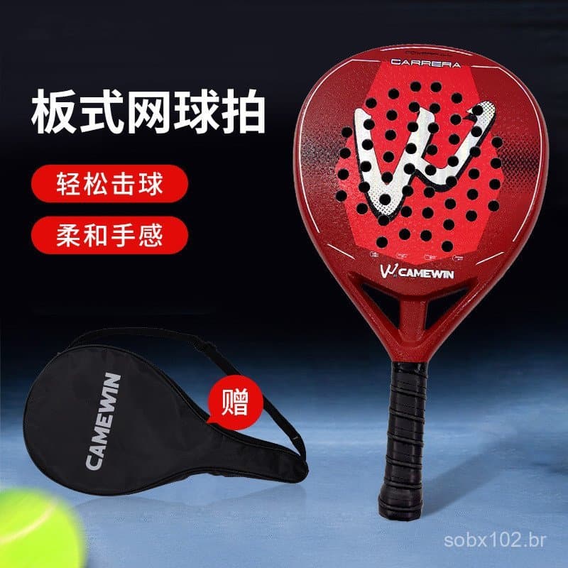 Raquete de praia de carbono CAMEWIN5022, raquete para bola de praia, boa qualidade, excelente preço, raquete de tênis es