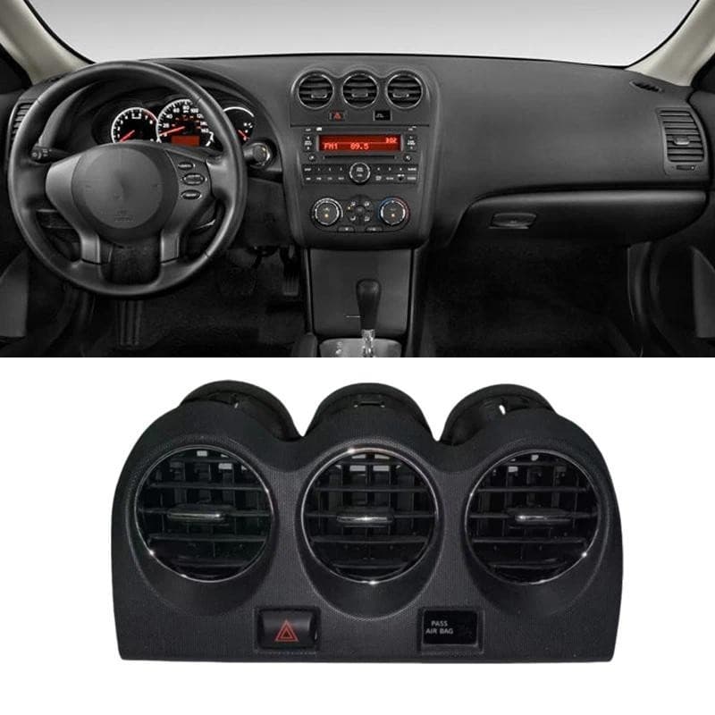 Para Nissan Altima 2007 2008 2009-2012 Painel De Saída De Ventilação De Ar Condicionado Grade Central Acessórios Do Carr