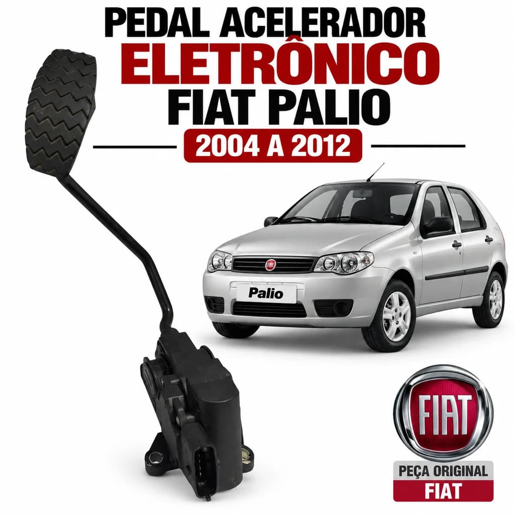 Pedal Acelerador Eletrônico Fiat Palio 2004 2006 2008 2012