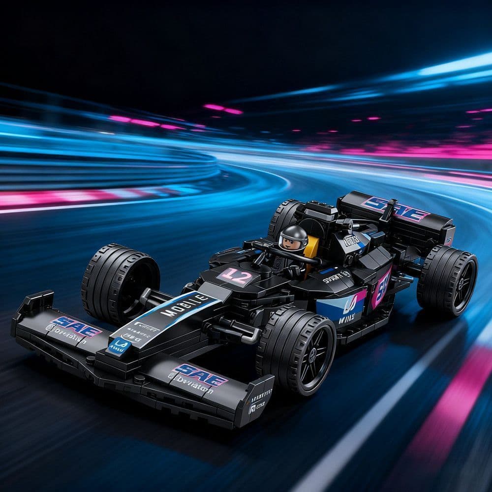 2026 novo estilo F1 fórmula carro bloco de construção modelo carro esportivo montagem educacional das crianças menino br