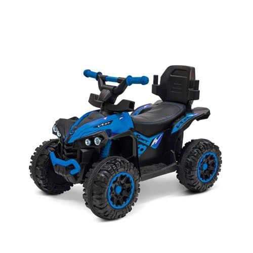 Quadriciclo Eletrico Infantil Pimpi Flash Wheels Azul Veiculo Autonomo Seguro Diversao