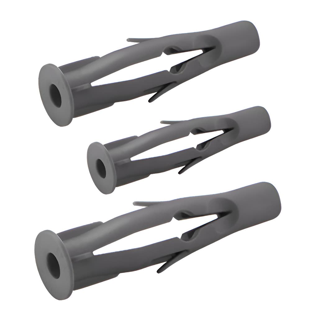 Bucha 6mm Tijolo Furado Bloco Parede Oca Com Aba 500 Peças
